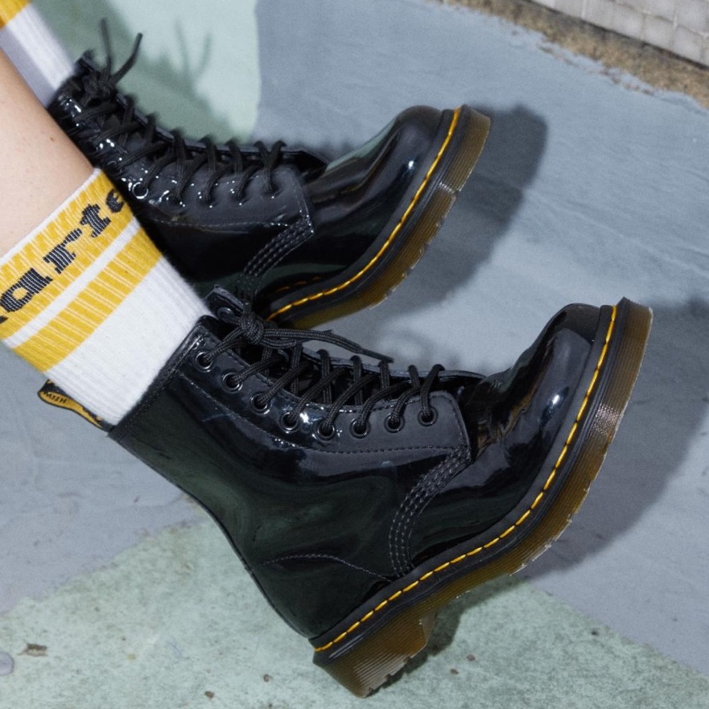 Dr. Martens Black Combat Boots